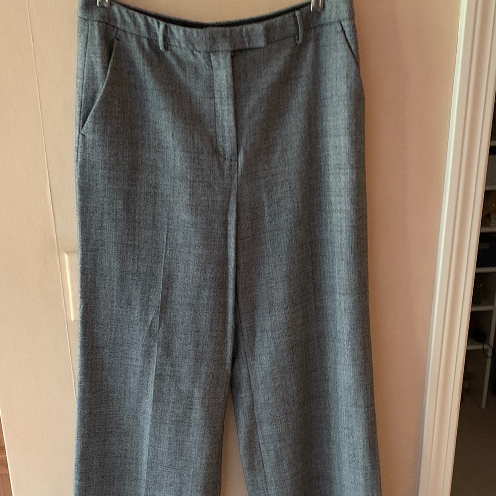 Elie Tahari Gray Wide Leg Women's Pants